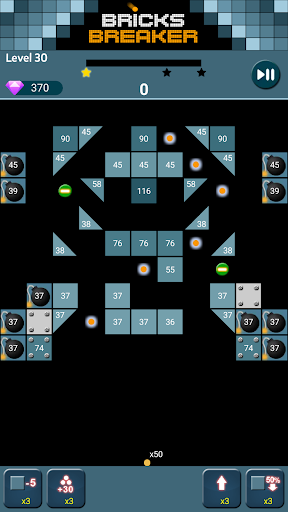 Bricks Breaker One - Image screenshot of android app
