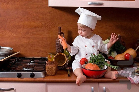 آشپزی برای کودکان - عکس برنامه موبایلی اندروید