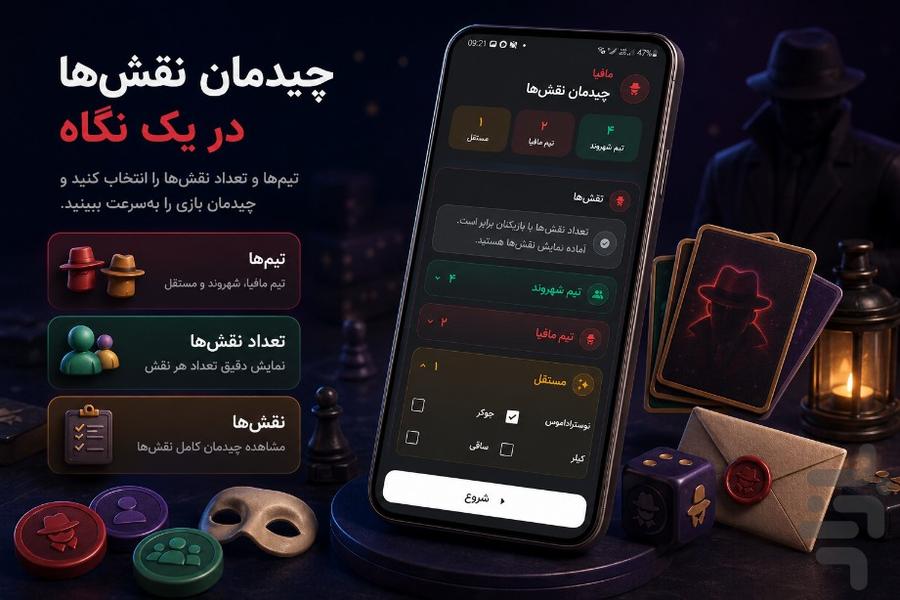 مافیا - عکس بازی موبایلی اندروید