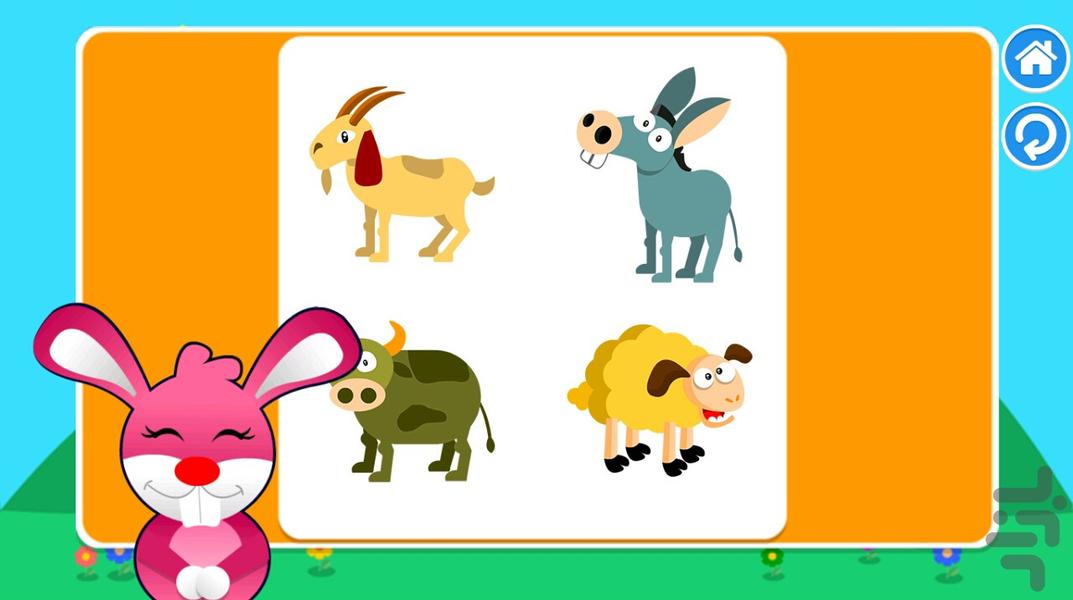 پازل سایه ها - حیوانات اهلی - عکس بازی موبایلی اندروید