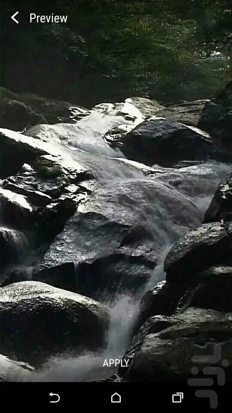 پس زمینه زنده آرامش 7 - Image screenshot of android app