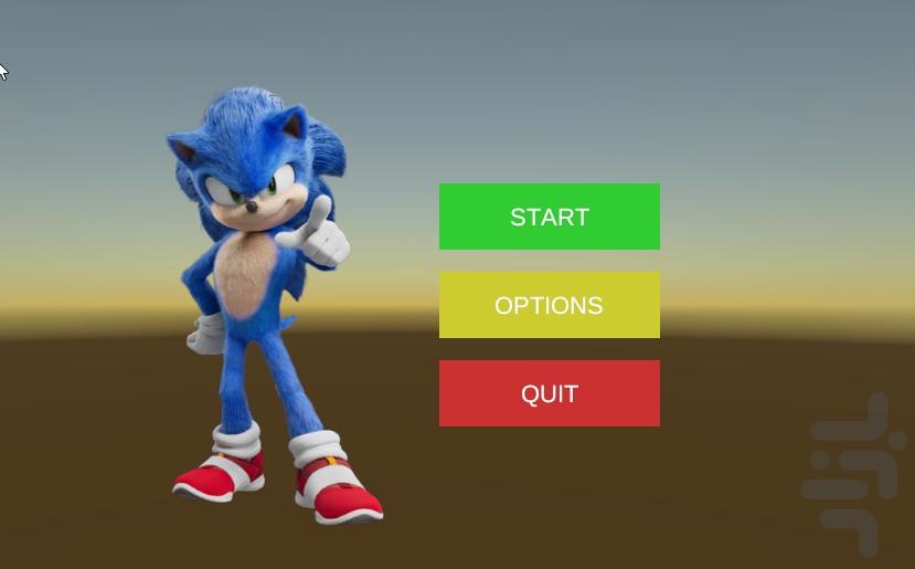 سونیک و الماس - Gameplay image of android game