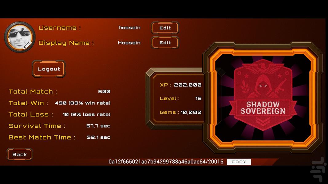 Dark Shooter Online - Gameplay image of android game