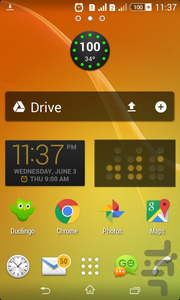 Battery Widget - Image screenshot of android app