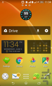 Battery Widget - Image screenshot of android app