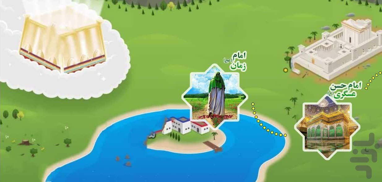 زندگینامه امامان - عکس برنامه موبایلی اندروید