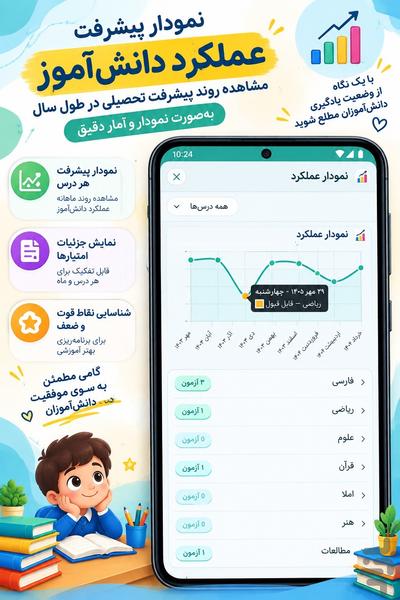 دفتر مدیریت کلاسی - Image screenshot of android app