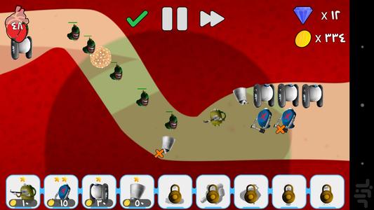 Microbe Rush - Gameplay image of android game