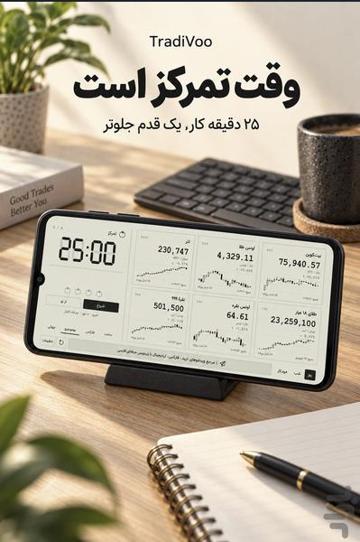 تریدیوو | قیمت تتر طلا فارکس کریپتو - عکس برنامه موبایلی اندروید