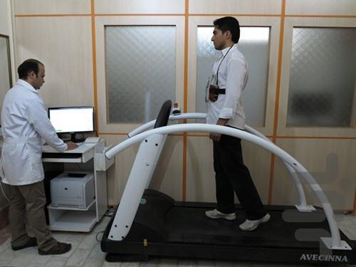 کار با دستگاه تست ورزش - Image screenshot of android app