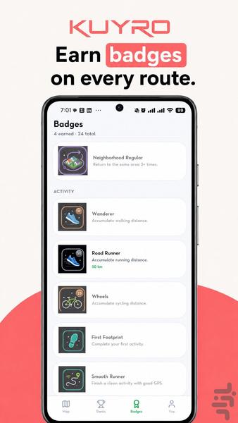 کویرو - عکس برنامه موبایلی اندروید