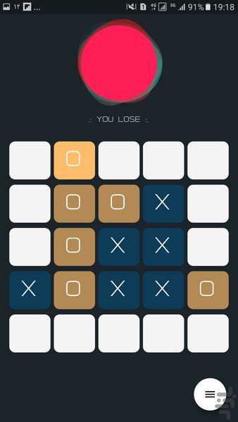 TicTacToe, The Unbeatable - Gameplay image of android game