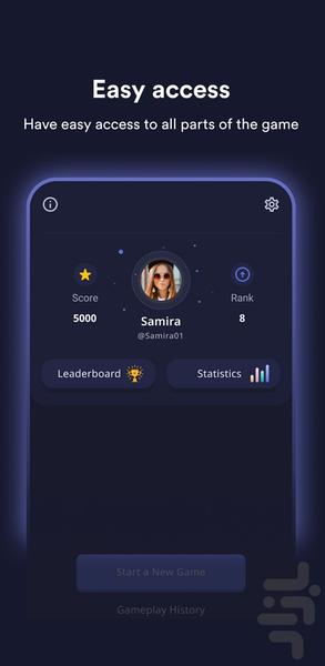کوییز لرنیت - Image screenshot of android app
