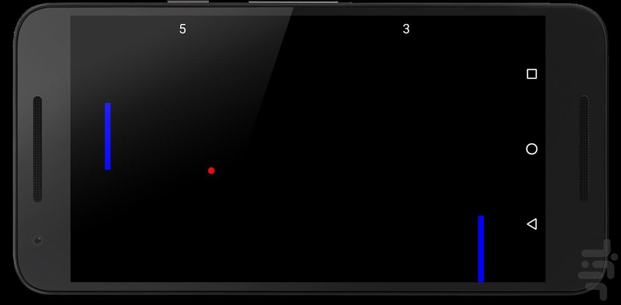 Simple Pong - Gameplay image of android game