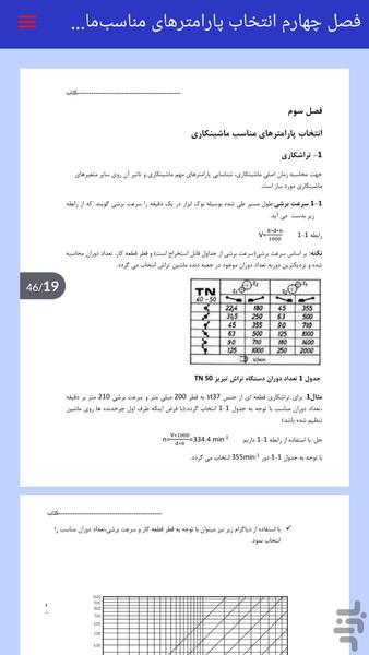 توانایی انجام ماشینکاری - Image screenshot of android app