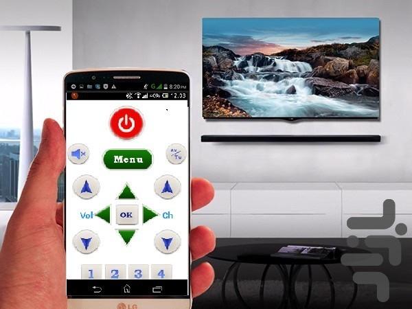 sony tv remote - Image screenshot of android app