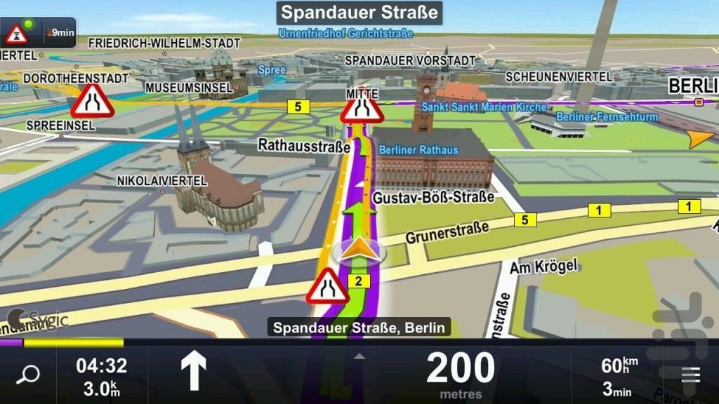 مسیریاب هوشمند( جدید) - عکس برنامه موبایلی اندروید