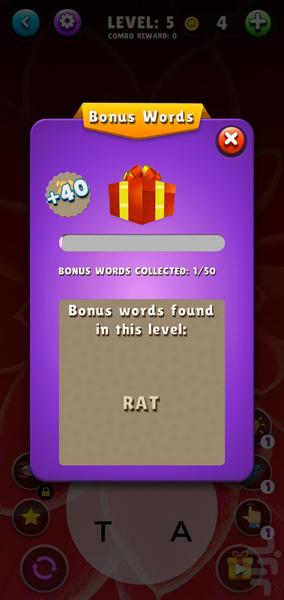 Word Connect game - Gameplay image of android game