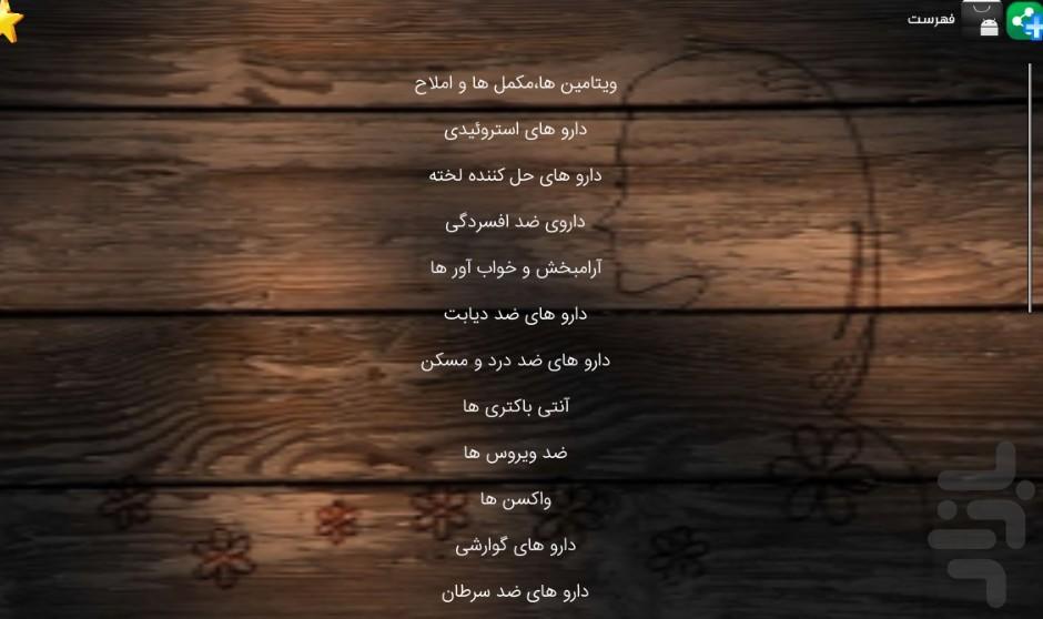 بانک دارو(به تفکیک) - عکس برنامه موبایلی اندروید