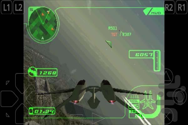 Ace Combat 3 - Gameplay image of android game