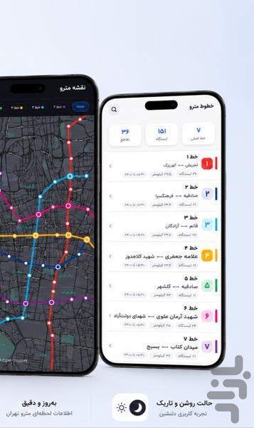 مترو تهران - عکس برنامه موبایلی اندروید