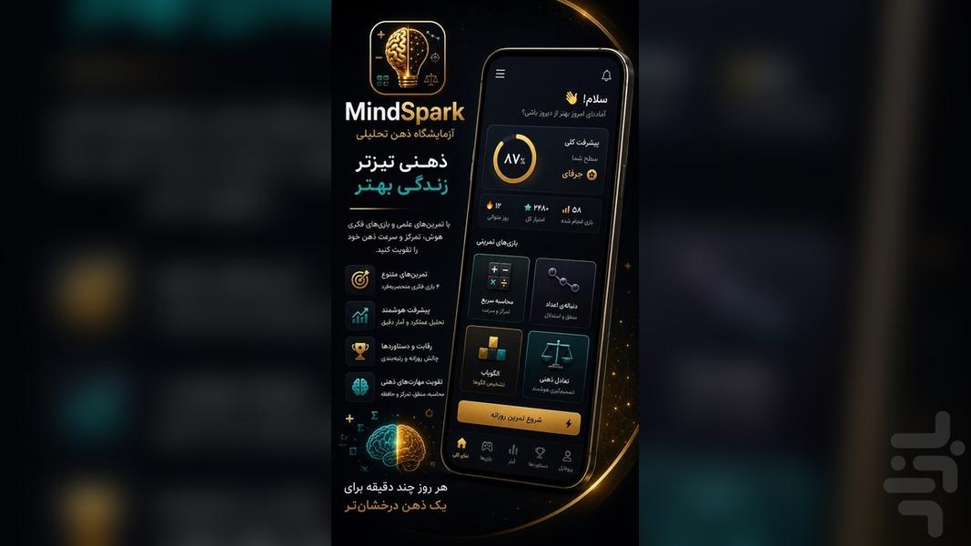 MindSpark - عکس بازی موبایلی اندروید