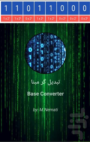 Base Converter - Image screenshot of android app