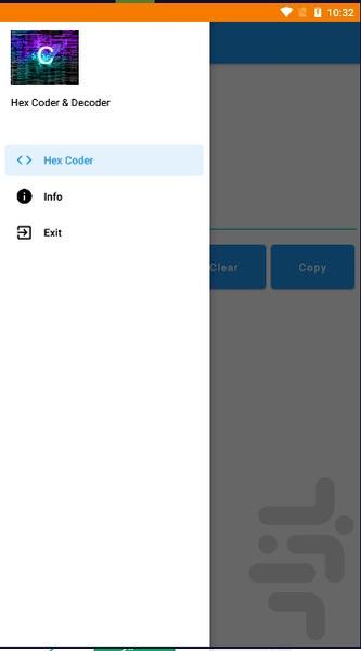 Hex Coder & Decoder - Image screenshot of android app