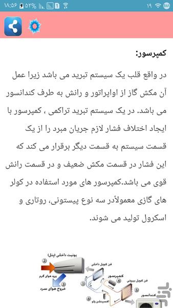 قطعات کولر و اسپیلت - Image screenshot of android app