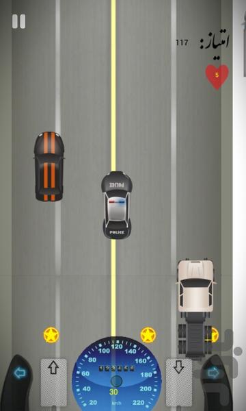 ماشین پلیس - عکس بازی موبایلی اندروید