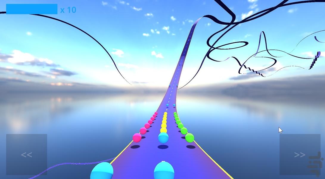 Space Ball - Gameplay image of android game