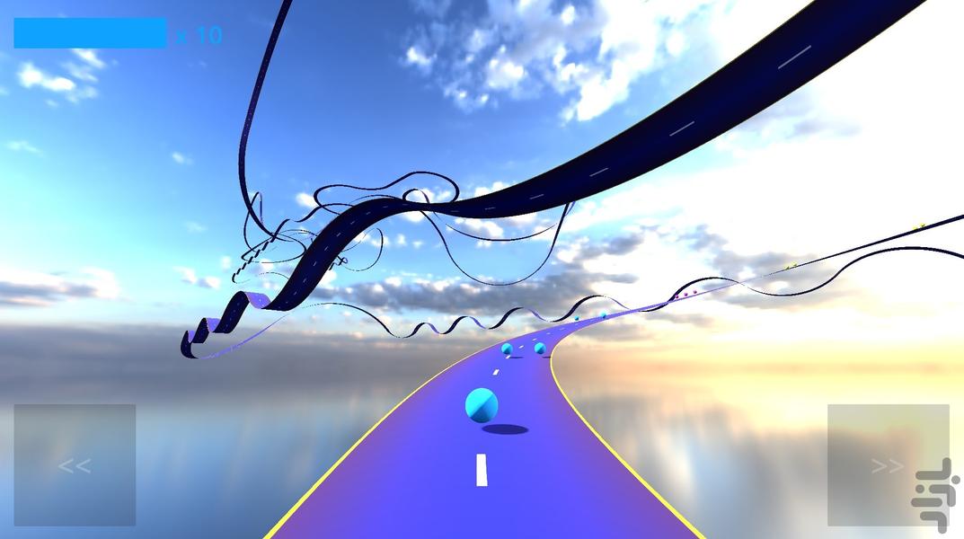 Space Ball - Gameplay image of android game