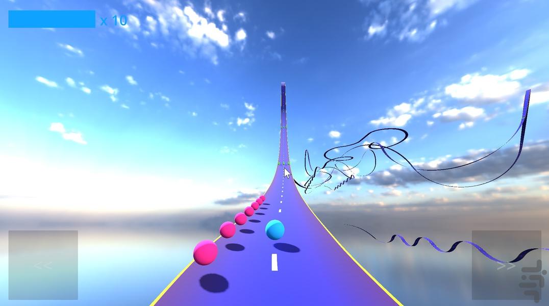 Space Ball - Gameplay image of android game