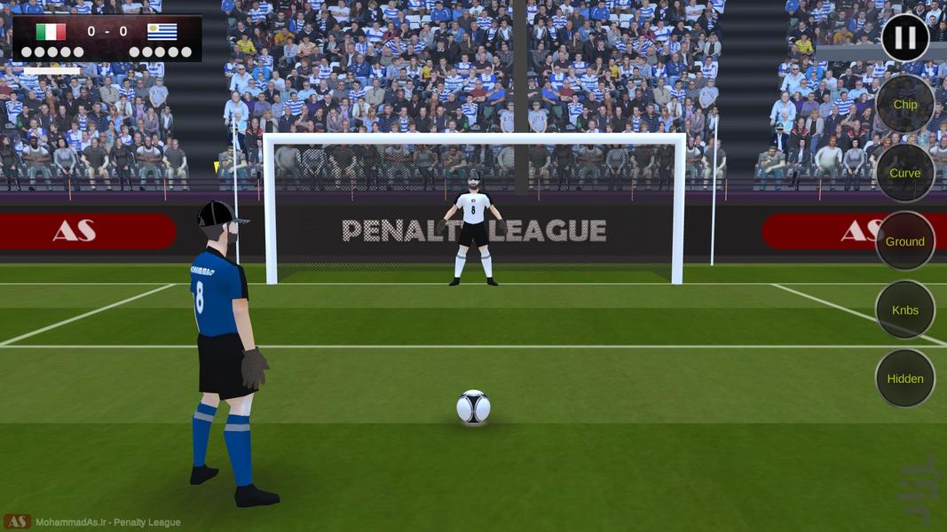 Penalty League - لیگ پنالتی - عکس بازی موبایلی اندروید