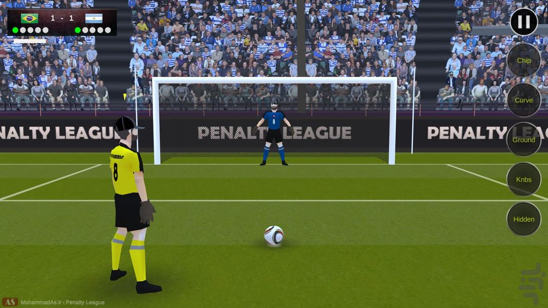Penalty League - لیگ پنالتی - عکس بازی موبایلی اندروید