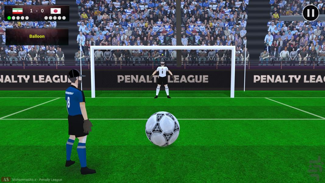 Penalty League - لیگ پنالتی - عکس بازی موبایلی اندروید