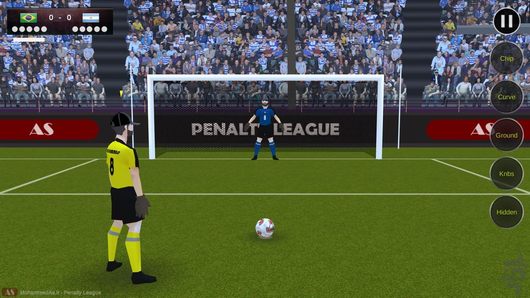 Penalty League - لیگ پنالتی - عکس بازی موبایلی اندروید