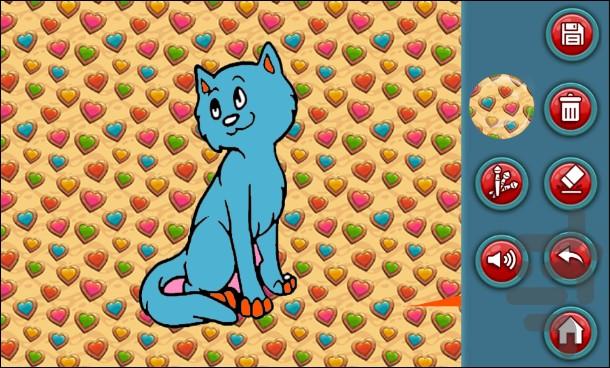 کودک نقاش - عکس بازی موبایلی اندروید