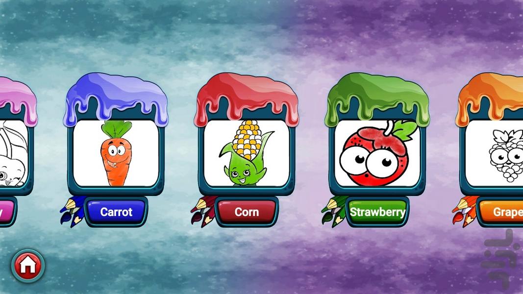 کودک نقاش - عکس بازی موبایلی اندروید