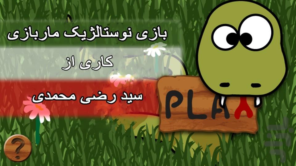 مار بازی - Gameplay image of android game