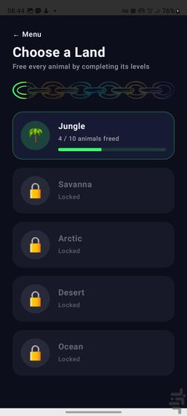 Chain Links (Demo Version) - عکس بازی موبایلی اندروید
