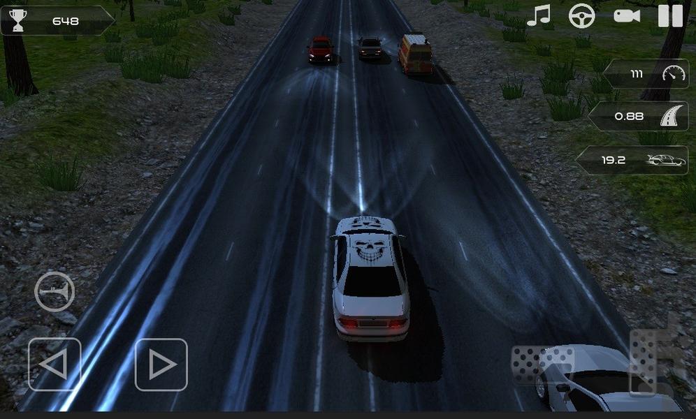 بازی ماشینی سبقت آزاد : ترافیک - Gameplay image of android game