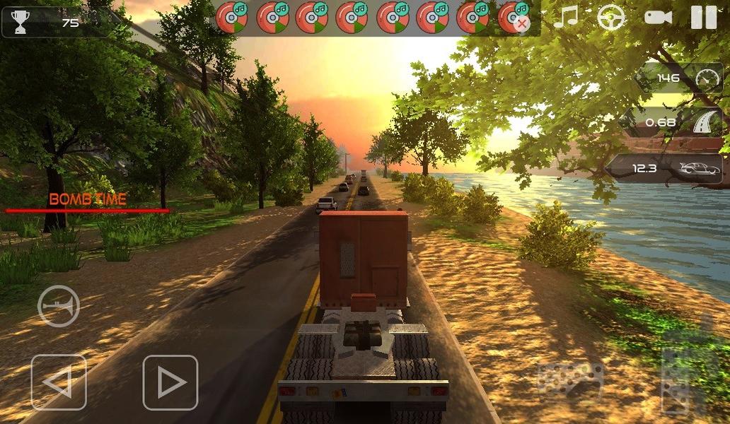 Free Overtaking : the traffic - Gameplay image of android game