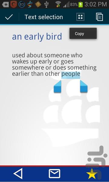 Longman idioms - Image screenshot of android app