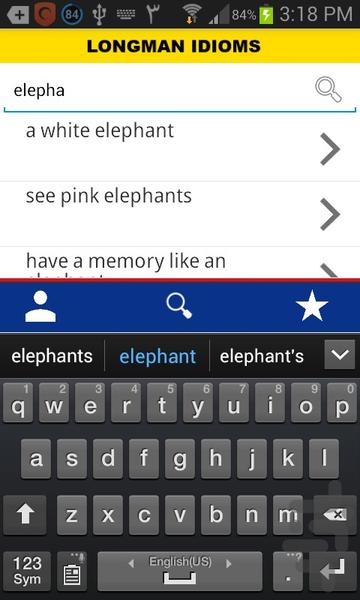 Longman idioms - Image screenshot of android app