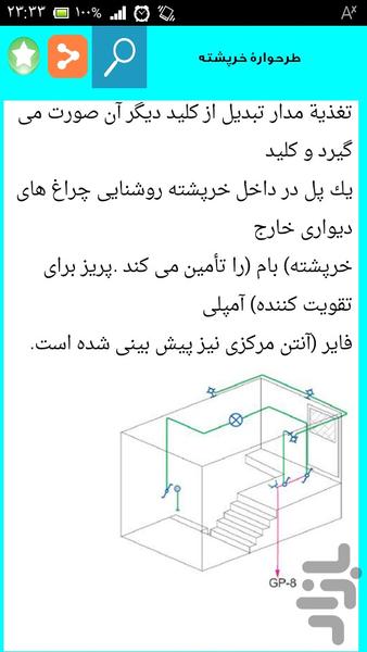 نقشه کامل برق ساختمان - عکس برنامه موبایلی اندروید