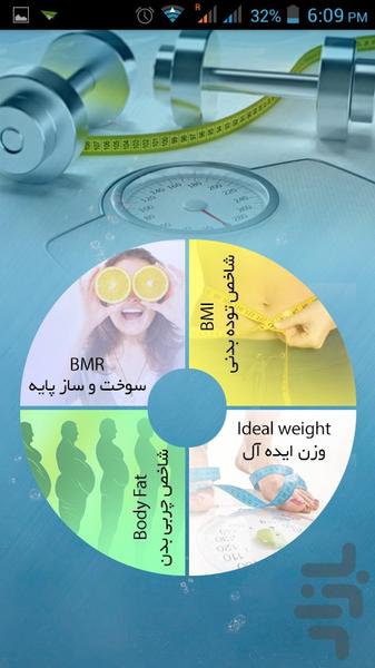 لاغری سریع با روشهای جدید - عکس برنامه موبایلی اندروید
