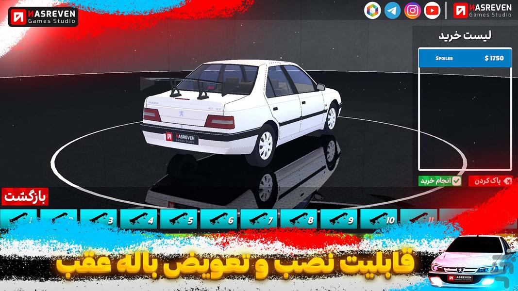 ماشینستا | شبیه ساز رانندگی - عکس بازی موبایلی اندروید