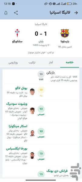 natijeh - Image screenshot of android app