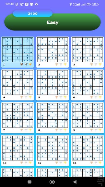 نابغه سودوکو - عکس بازی موبایلی اندروید